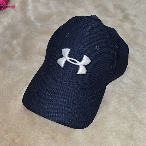 UNDER ARMOUR MIDNIGHT NAVY BLITZING HAT, SIZE L/XL - Picture 4 of 10